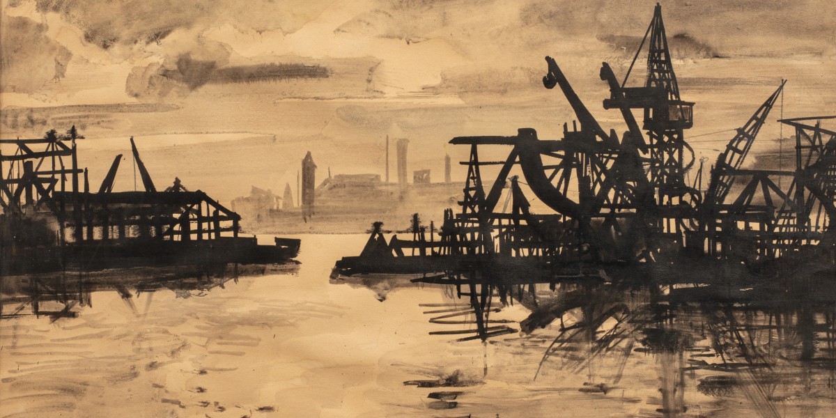 Paysage de Fos-sur-Mer